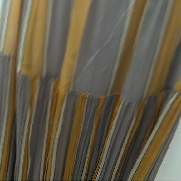 Sold out style! Zimmerman silk stripe belted midi skirt size 0 us size 4 - Picture 7 of 13